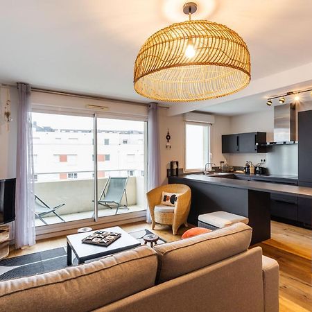Le Vilona - T3 Moderne Avec Parking Prive Apartment Rennes Bagian luar foto