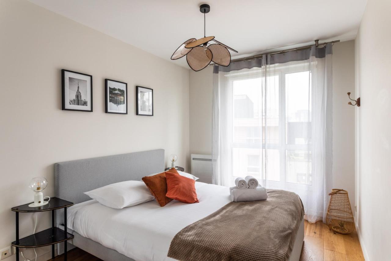 Le Vilona - T3 Moderne Avec Parking Prive Apartment Rennes Bagian luar foto